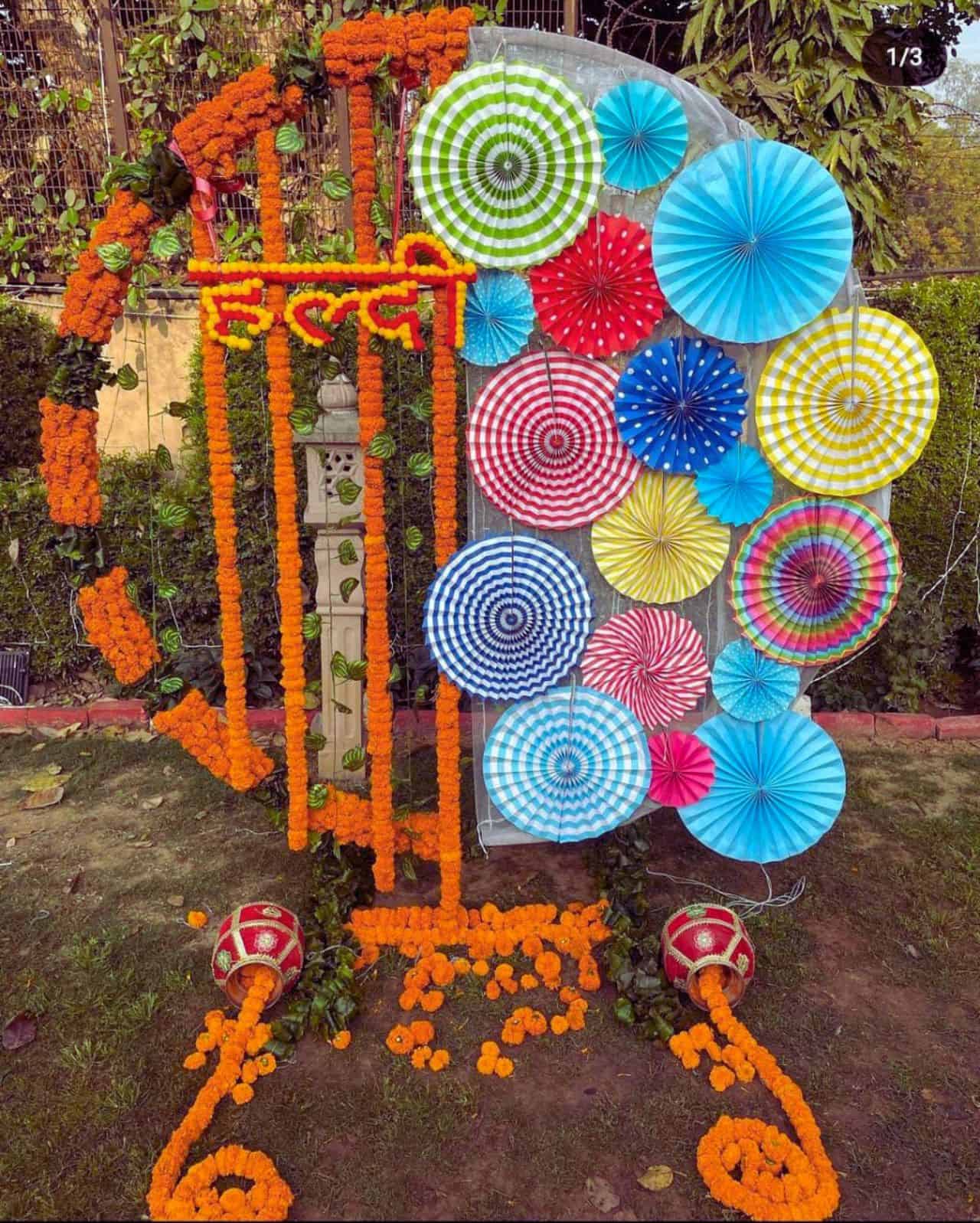 Haldi Decoration Ideas