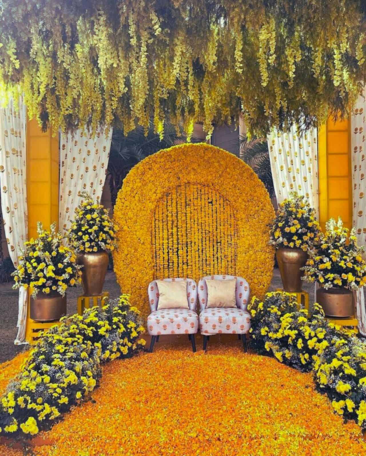 Haldi Decoration Ideas