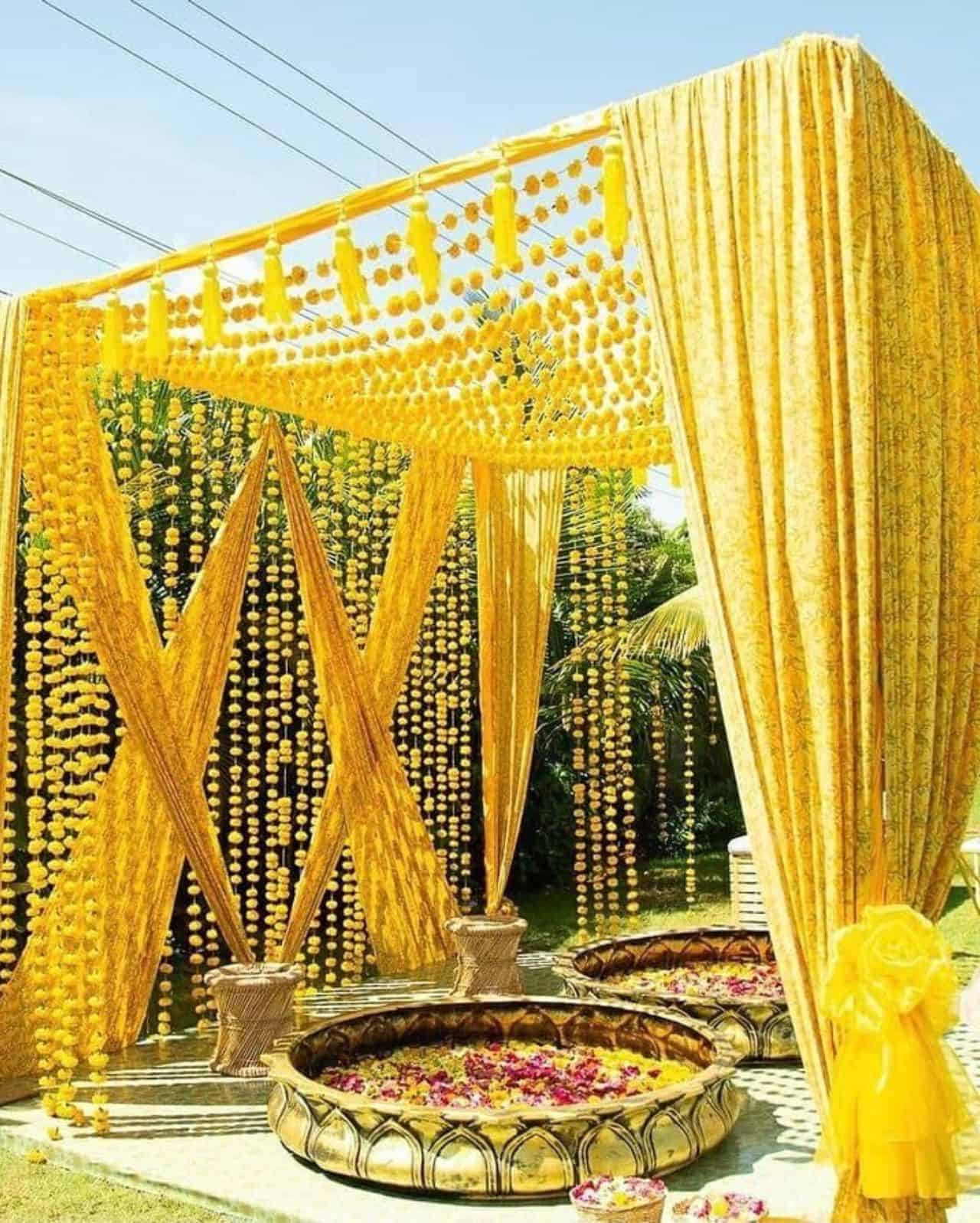 Haldi Decoration Ideas