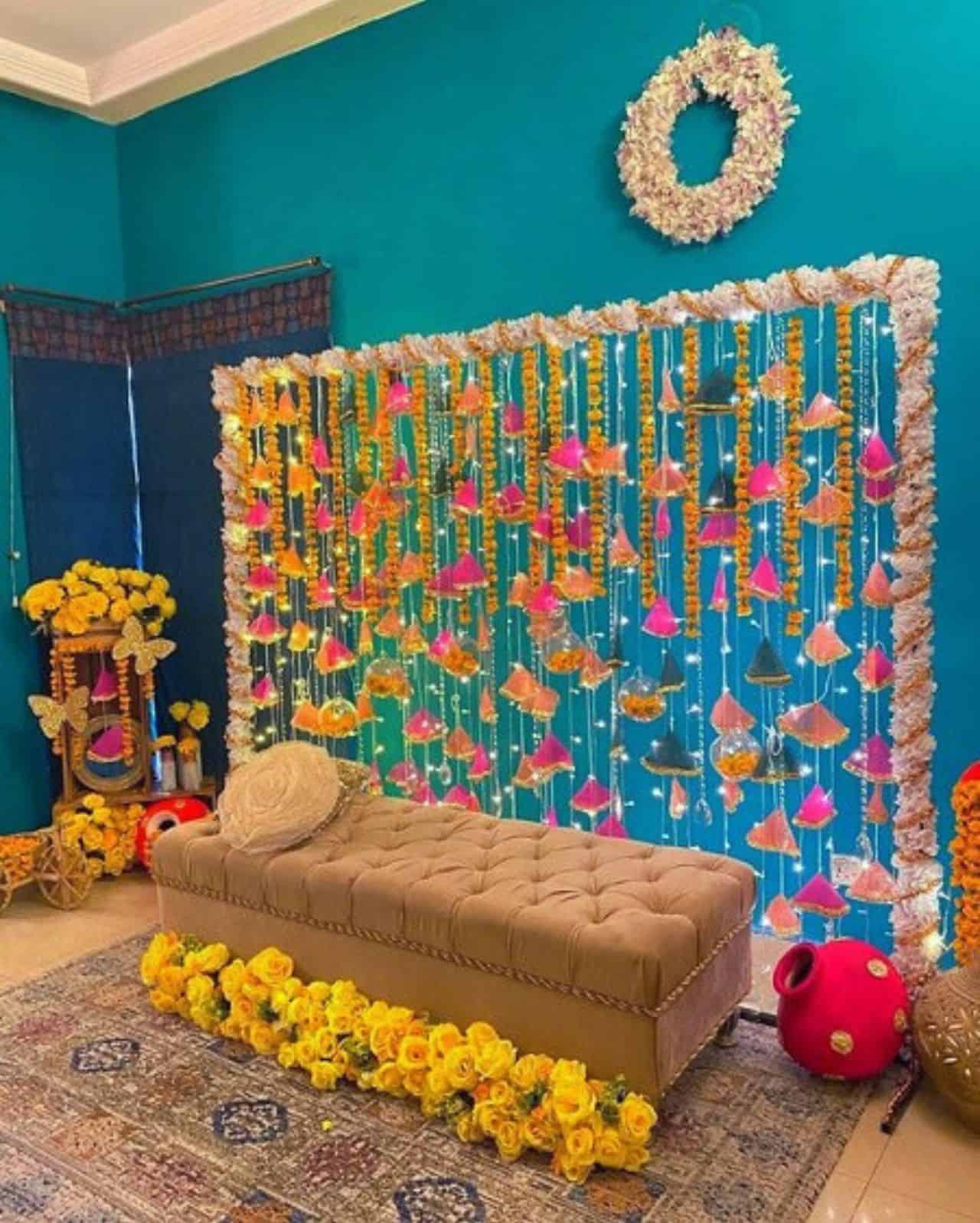 Haldi Decoration Ideas