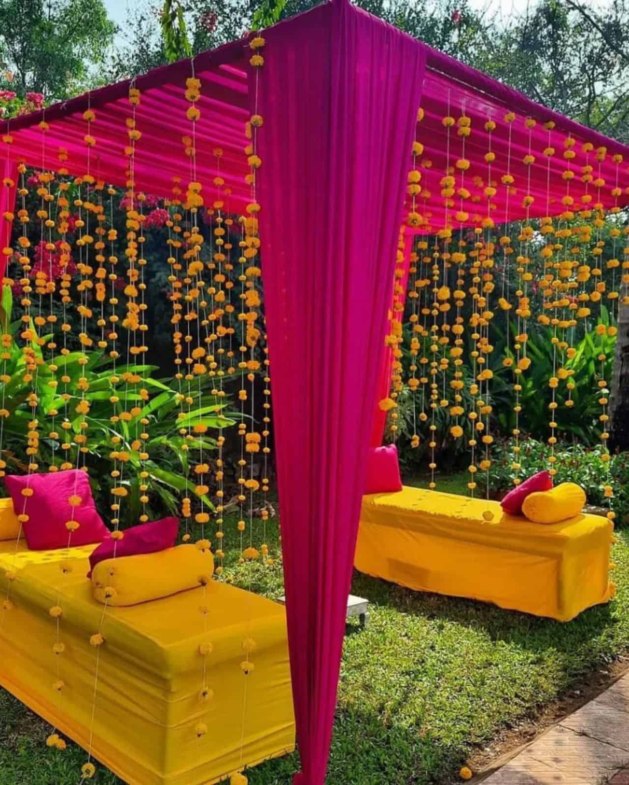 Haldi Decoration Ideas