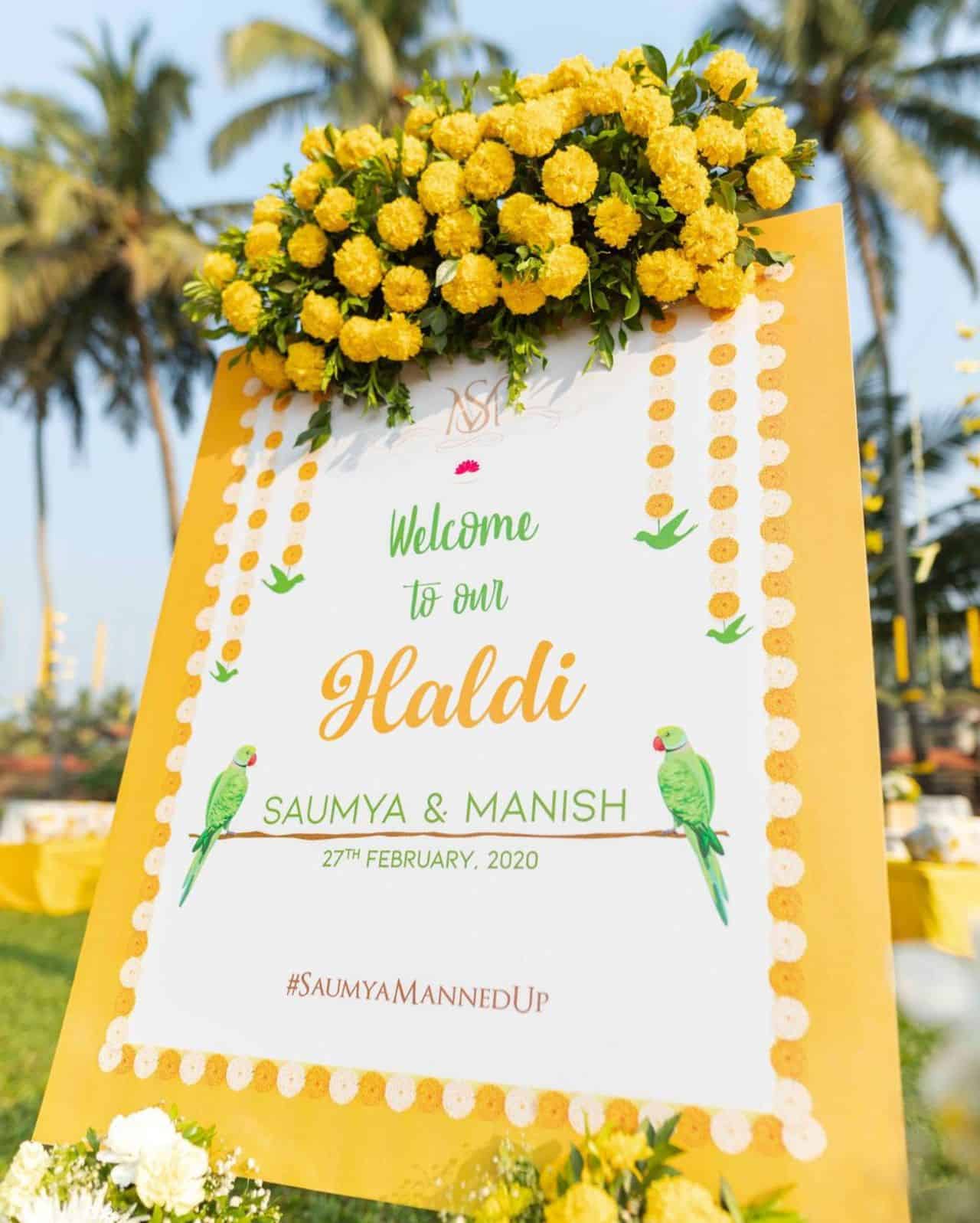 Haldi Decoration Ideas