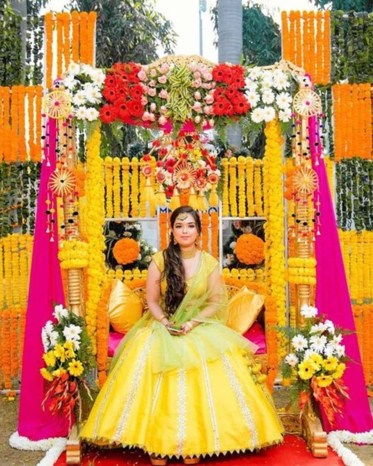 Haldi Decoration Ideas