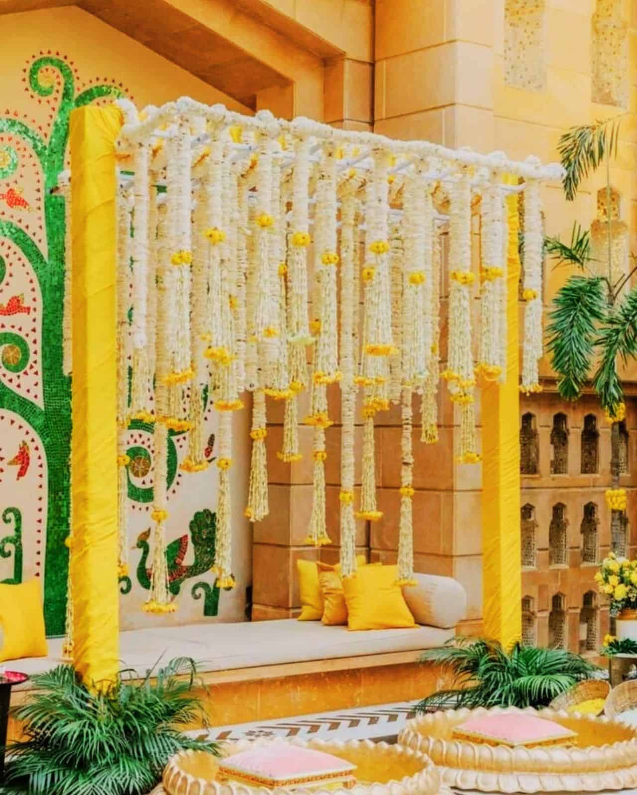 Haldi Decoration Ideas