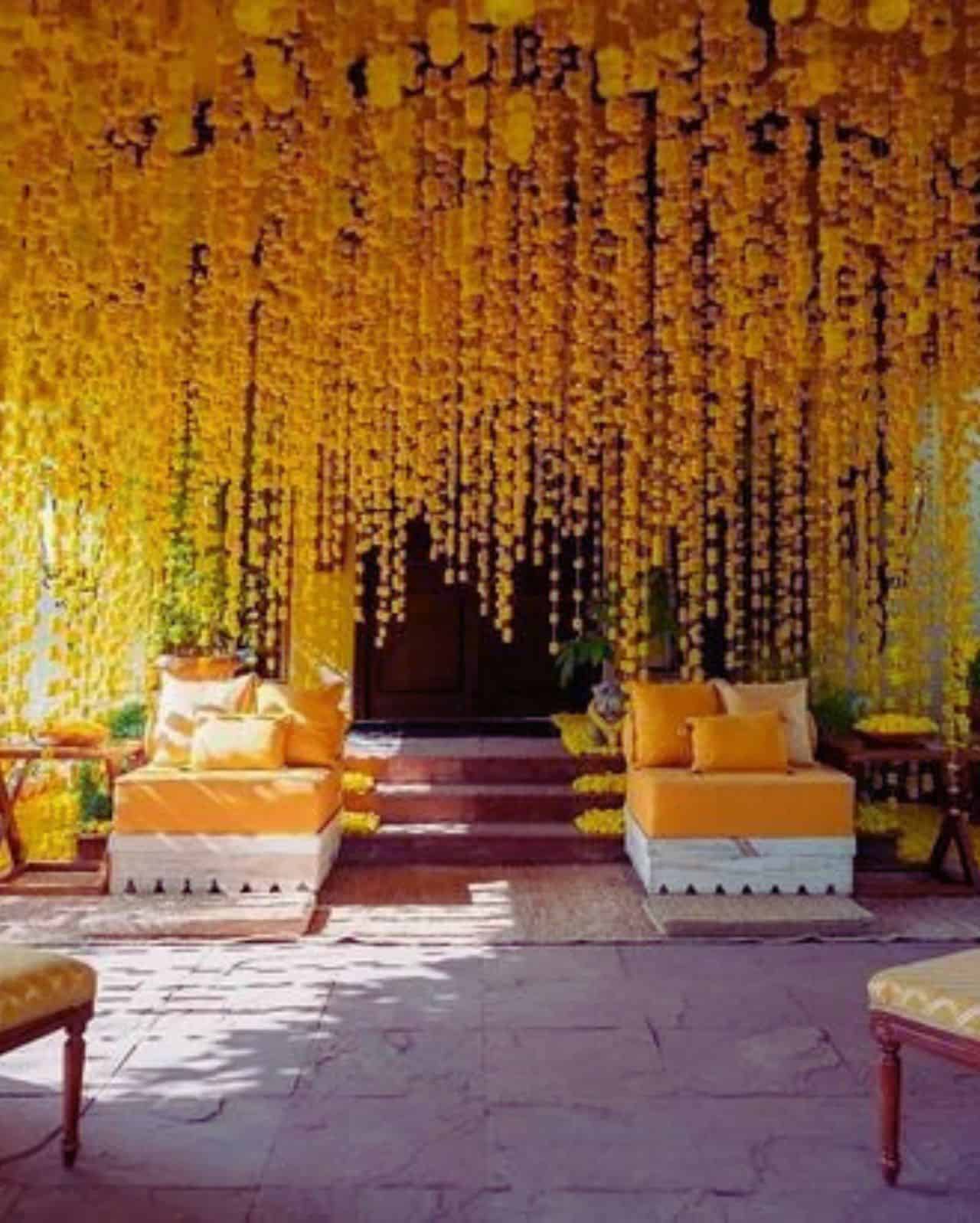 Haldi Decoration Ideas