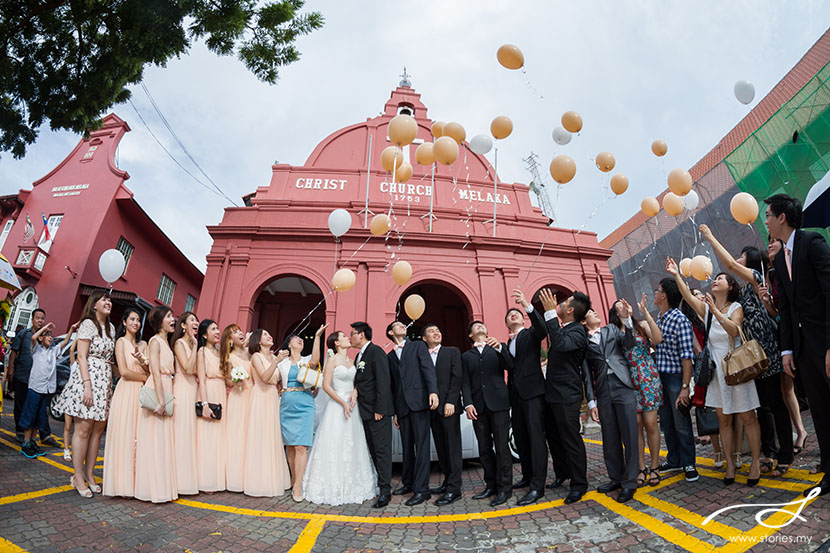 Destination wedding in Malacca