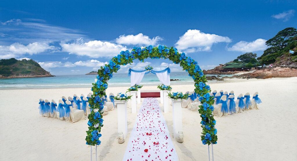Destination wedding in Redang Island