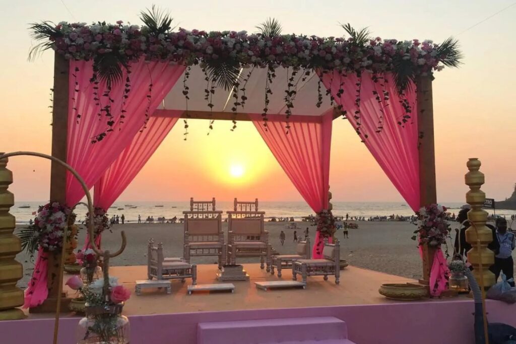 Destination wedding in Goa