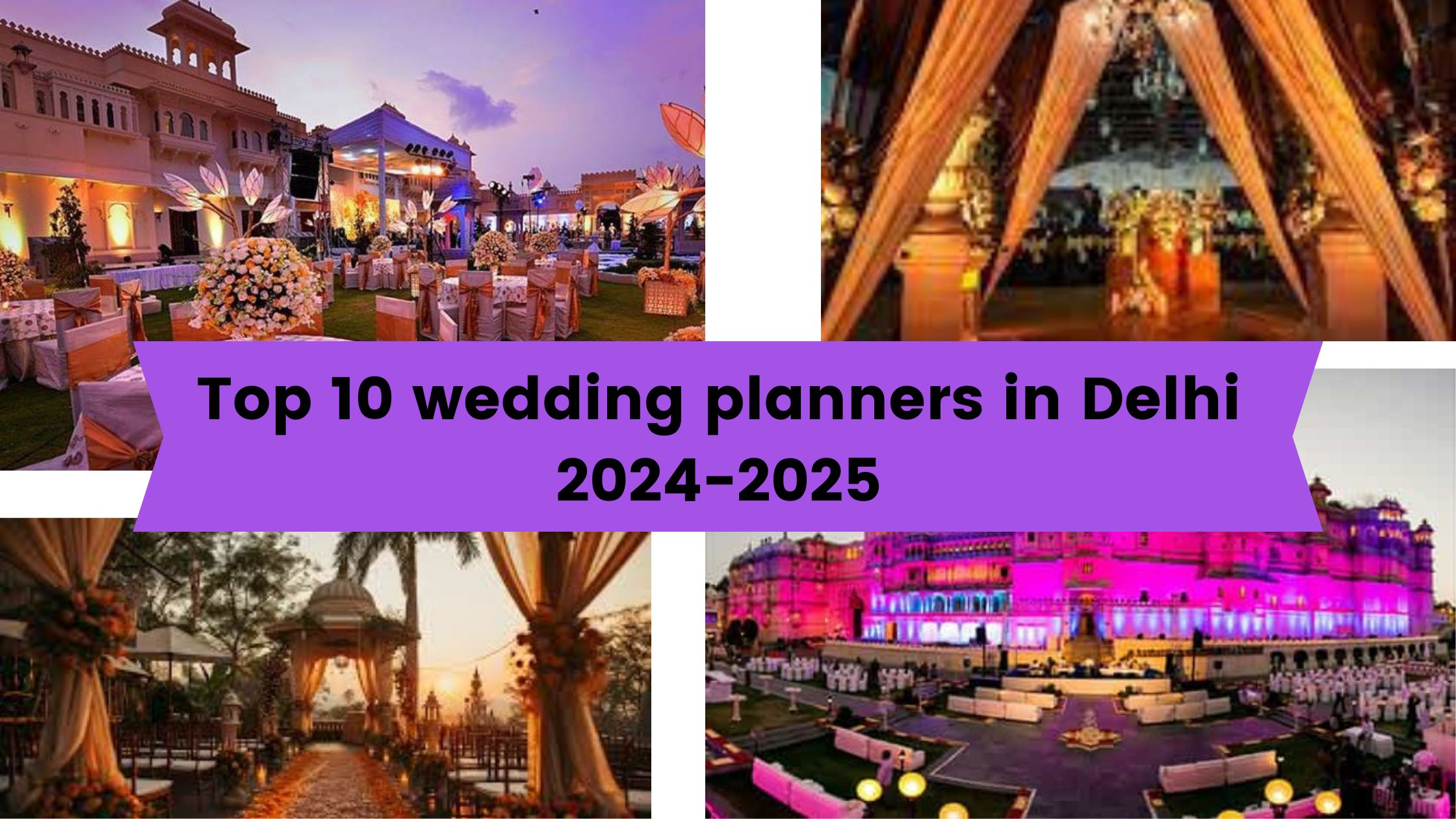 Top 10 wedding planners in delhi